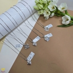 Dây chuyền vàng trắng (mã DCVT 925)